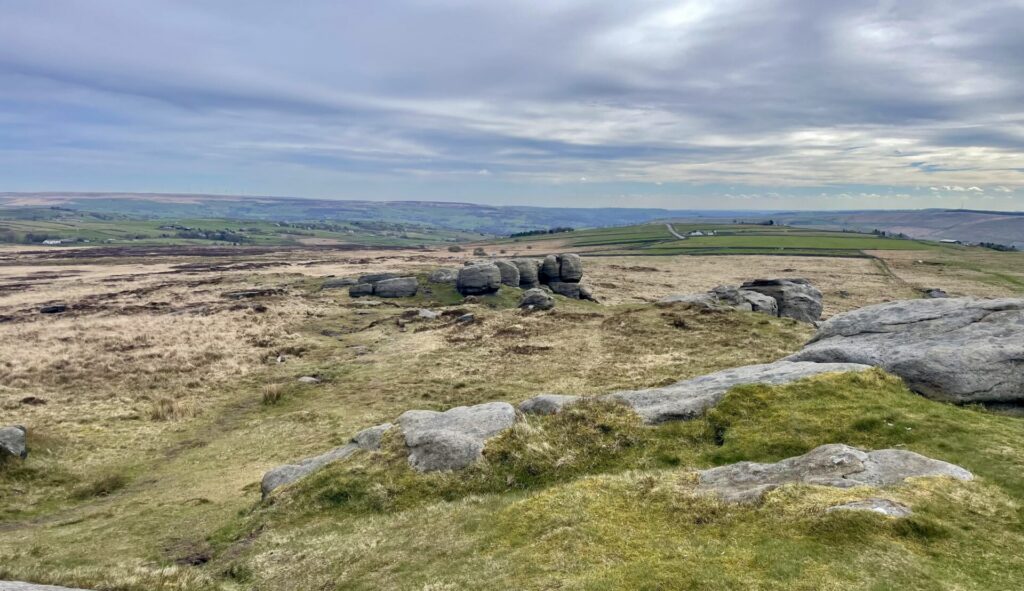 The view over Bridestones Moor
